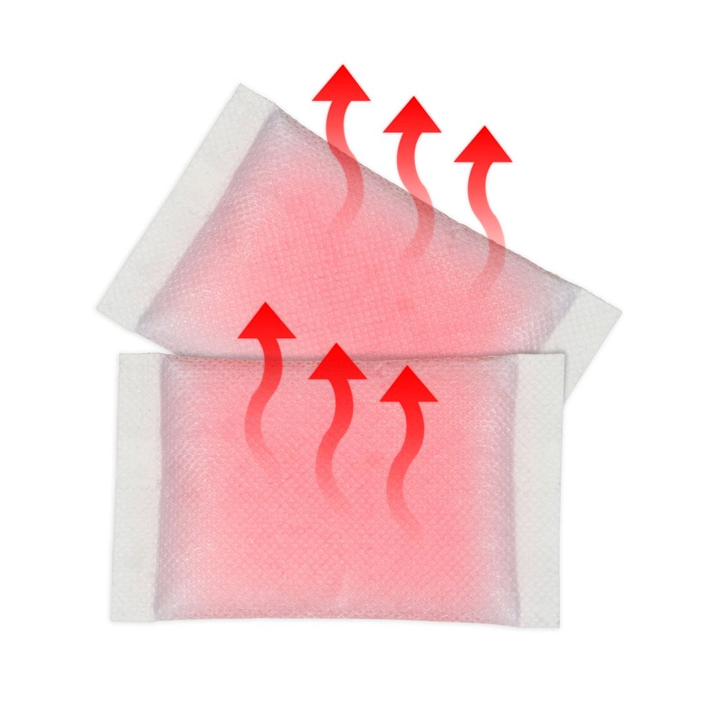 Calentador de manos desechable pack de 2, hasta 10 horas de calor