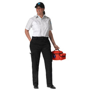 Pantalones EMT para mujer en negro - servicio sanitario y de rescate
