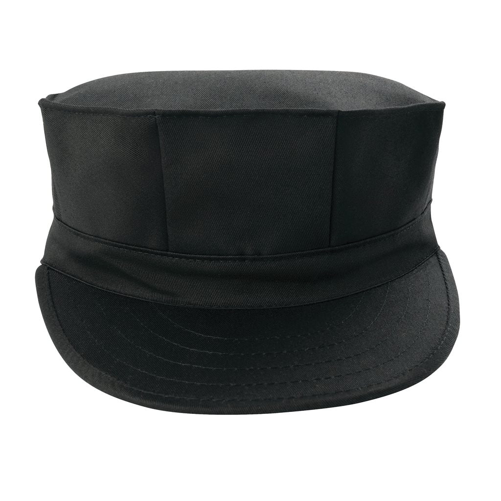 Gorra USMC negra Rothco con visera rígida y orificios laterales de ventilación