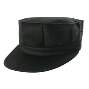 Gorra USMC negra Rothco con visera rígida y orificios laterales de ventilación