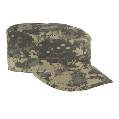 Gorra RANGER rip-stop ARMY ACU DIGITAL con bolsillo interior y cinta trasera con velcro para etiqueta de nombre