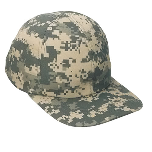 Gorra infantil estilo baseball ACU DIGITAL con camuflaje, talla ajustable, 55% algodón 45% poliéster
