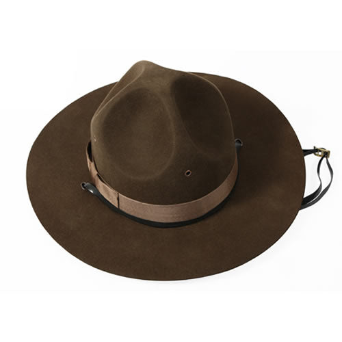Sombrero US Instructor (Scout) de fieltro, réplica del Campaign Hat
