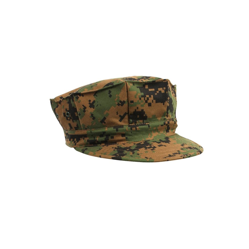Gorra USMC DIGITA WOODAND Rothco con visera rígida y orificios laterales para ventilación