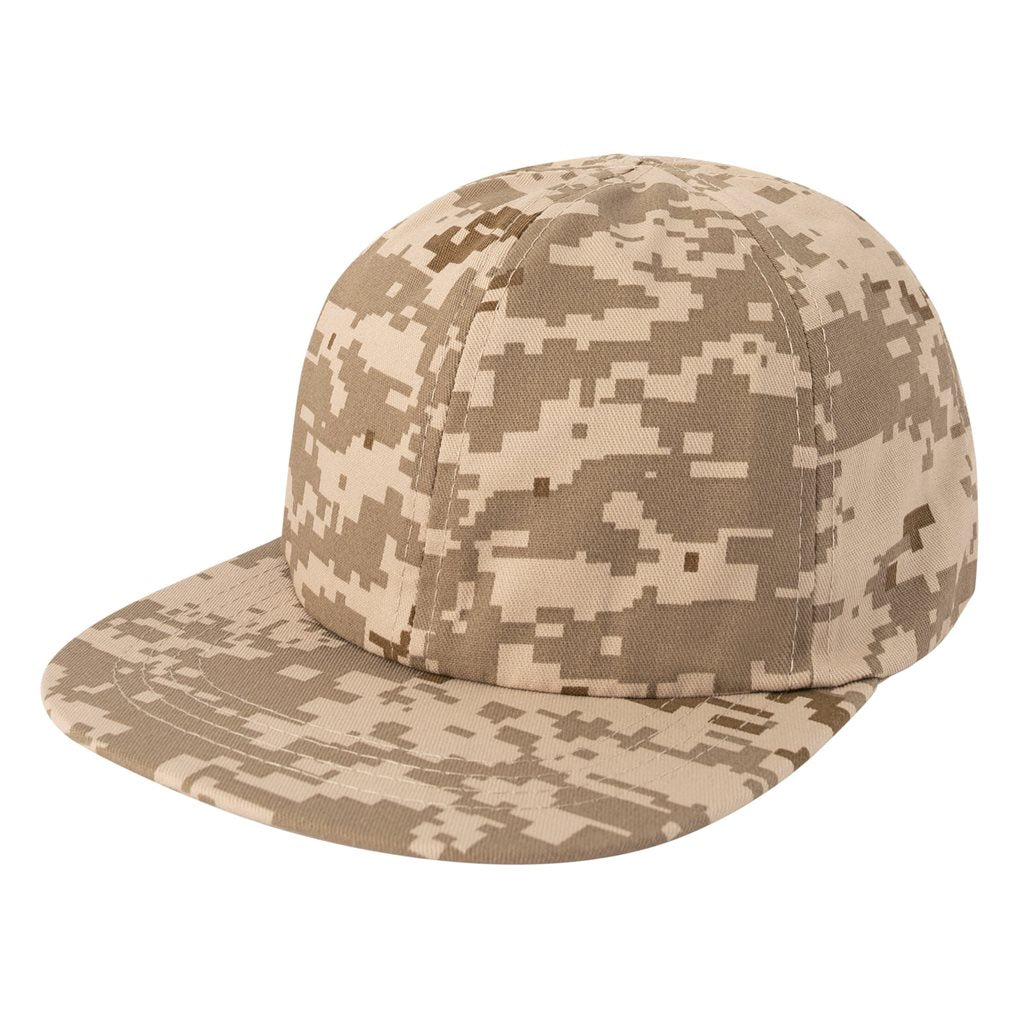 Gorra infantil Woodland camuflaje, estilo militar, visera tipo baseball, talla única ajustable, 55% algodón 45% poliéster