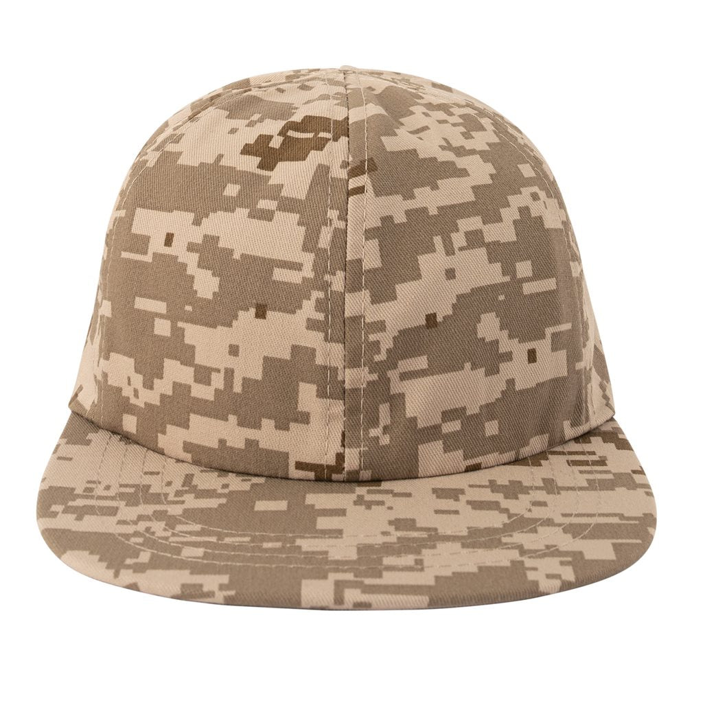 Gorra infantil Woodland camuflaje, estilo militar, visera tipo baseball, talla única ajustable, 55% algodón 45% poliéster