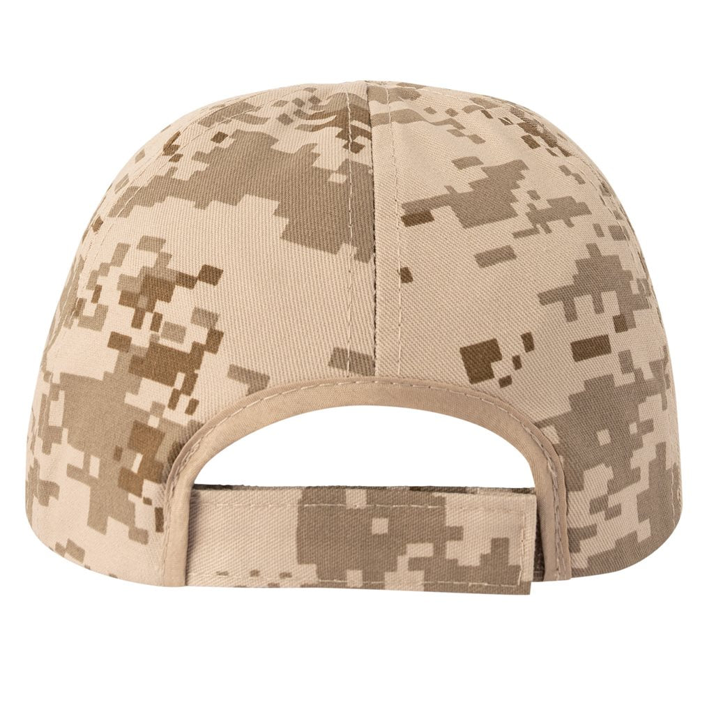 Gorra infantil Woodland camuflaje, estilo militar, visera tipo baseball, talla única ajustable, 55% algodón 45% poliéster