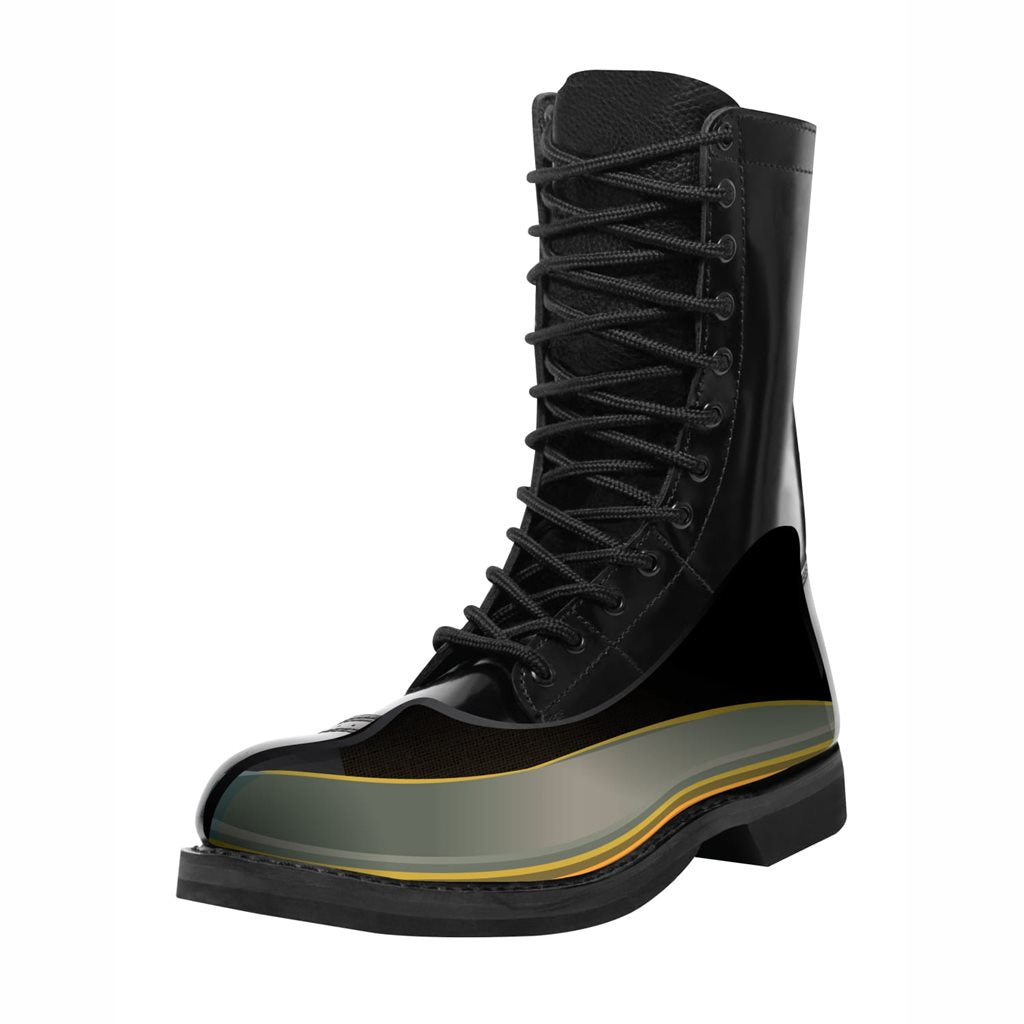Botas altas JUMP de piel negras con refuerzo de acero para uso profesional