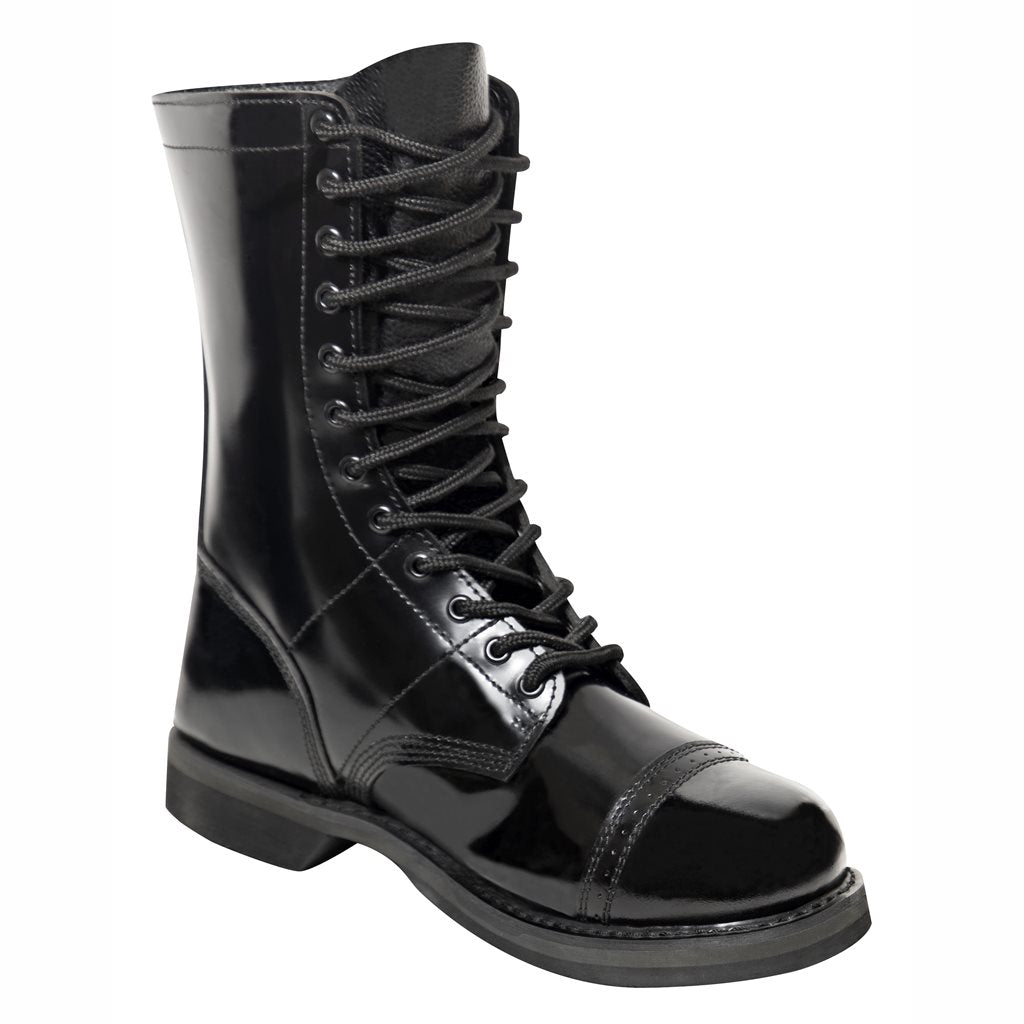 Botas altas JUMP de piel negras con refuerzo de acero para uso profesional