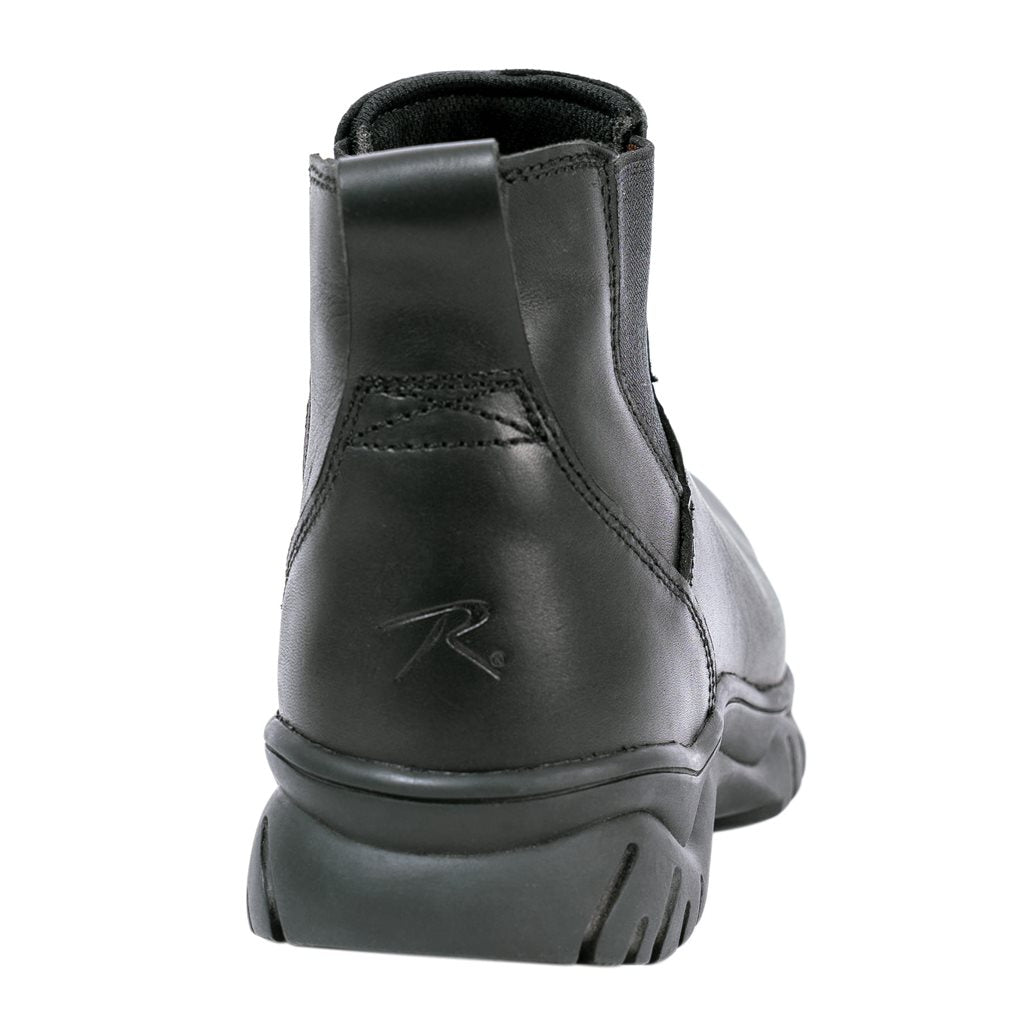 Botas de trabajo FORCED ENTRY 6'' negras con puntera compuesta estilo chelsea sin cordones
