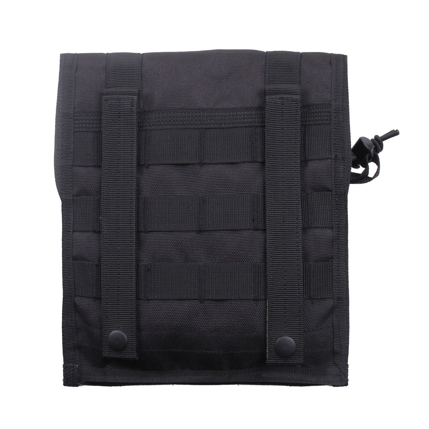 Funda MOLLE utilitaria negra con panel velcro, capacidad para seis cargadores M4