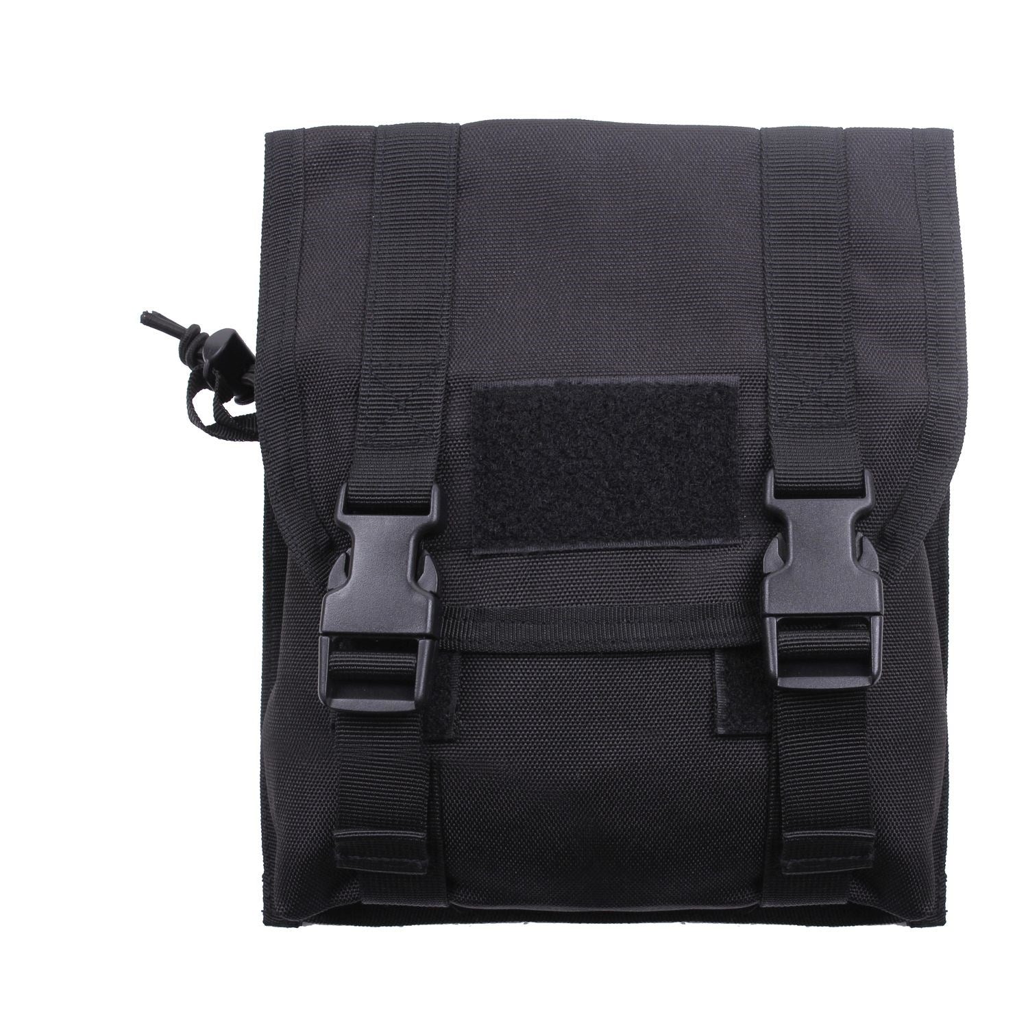 Funda MOLLE utilitaria negra con panel velcro, capacidad para seis cargadores M4
