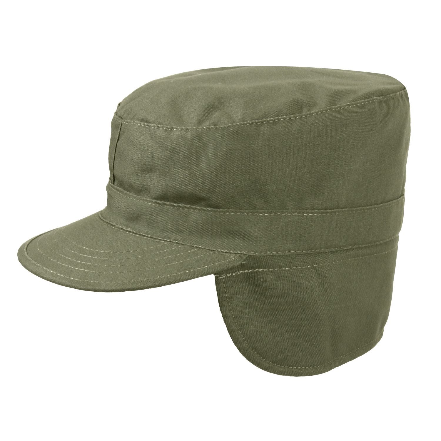 Gorra US COMBAT ZEENÁ estilo BDU con visera y solapa protectora