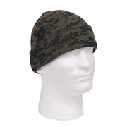 Gorro de punto con estampado camuflaje Digital Woodland, 100 % acrílico