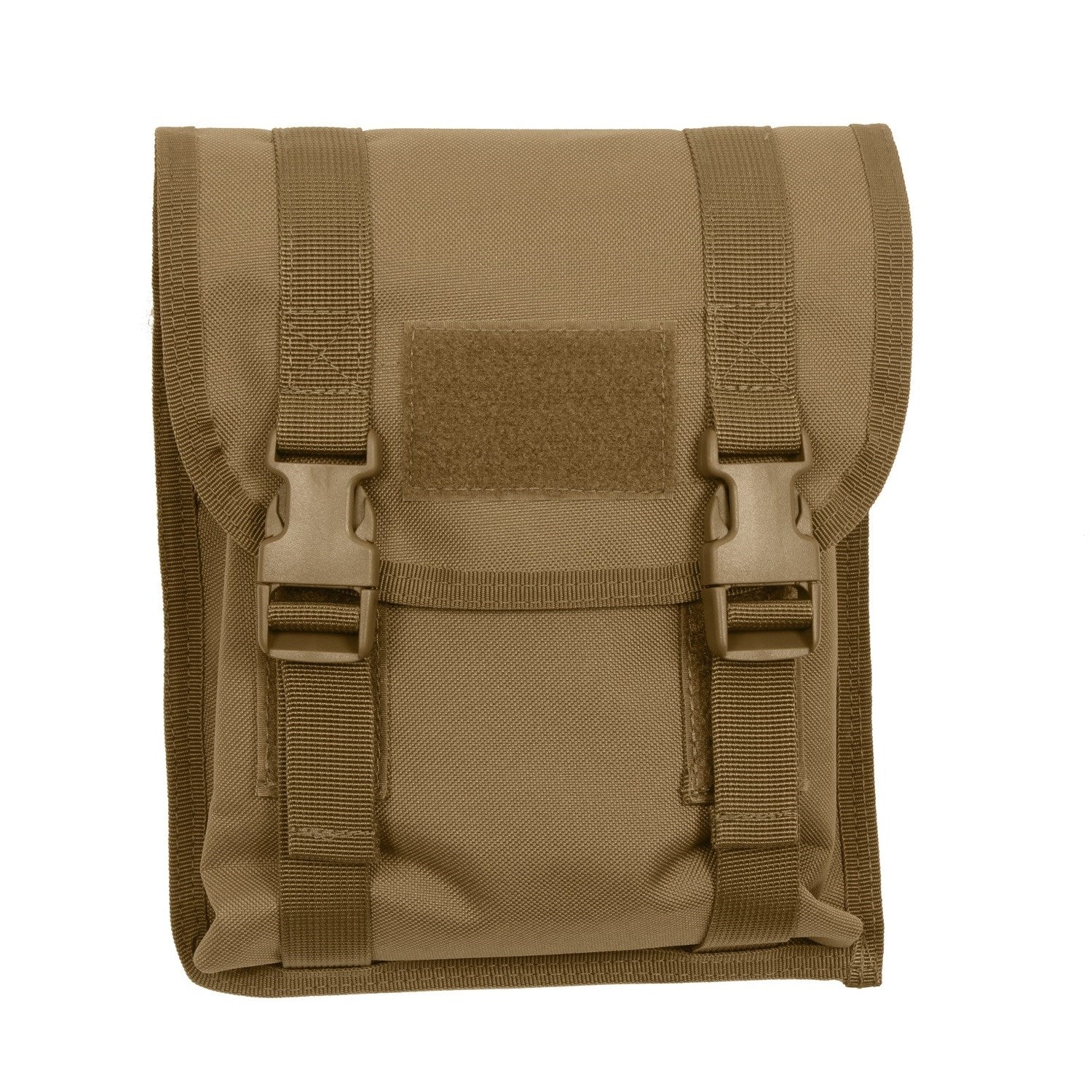 Funda MOLLE utilitaria negra con panel velcro, capacidad para seis cargadores M4
