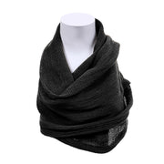 Bufanda universal SNIPER 90x117 cm negra en malla para camuflaje y red colgante