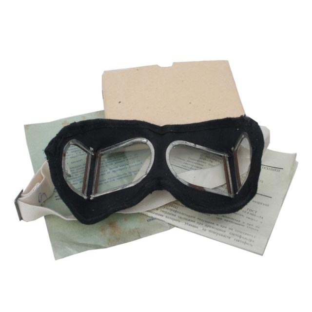 Gafas rusas originales nuevas para moto - excedente del ejército ruso