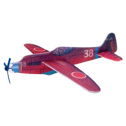 Avión de espuma WWII Gliders, ligero, montaje fácil y embalaje individual