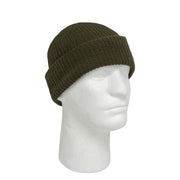 Gorro US WINTUCK verde, doble tejido 100% acrílico, hipoalergénico, fabricado en EE. UU.