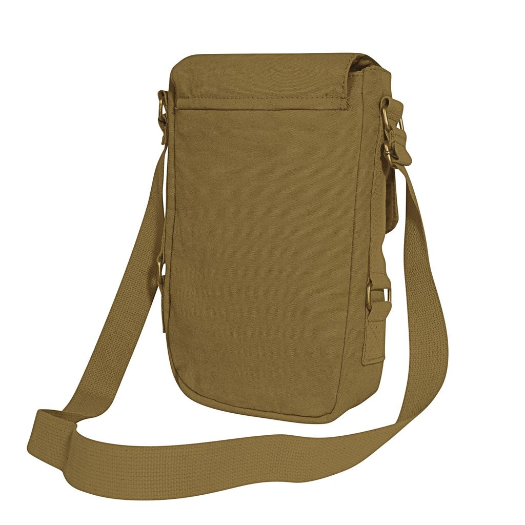 Bandolera khaki estilo army para tablet iPad 29x19x5 cm