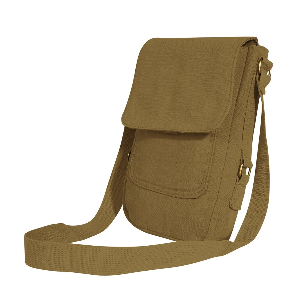 Bandolera khaki estilo army para tablet iPad 29x19x5 cm