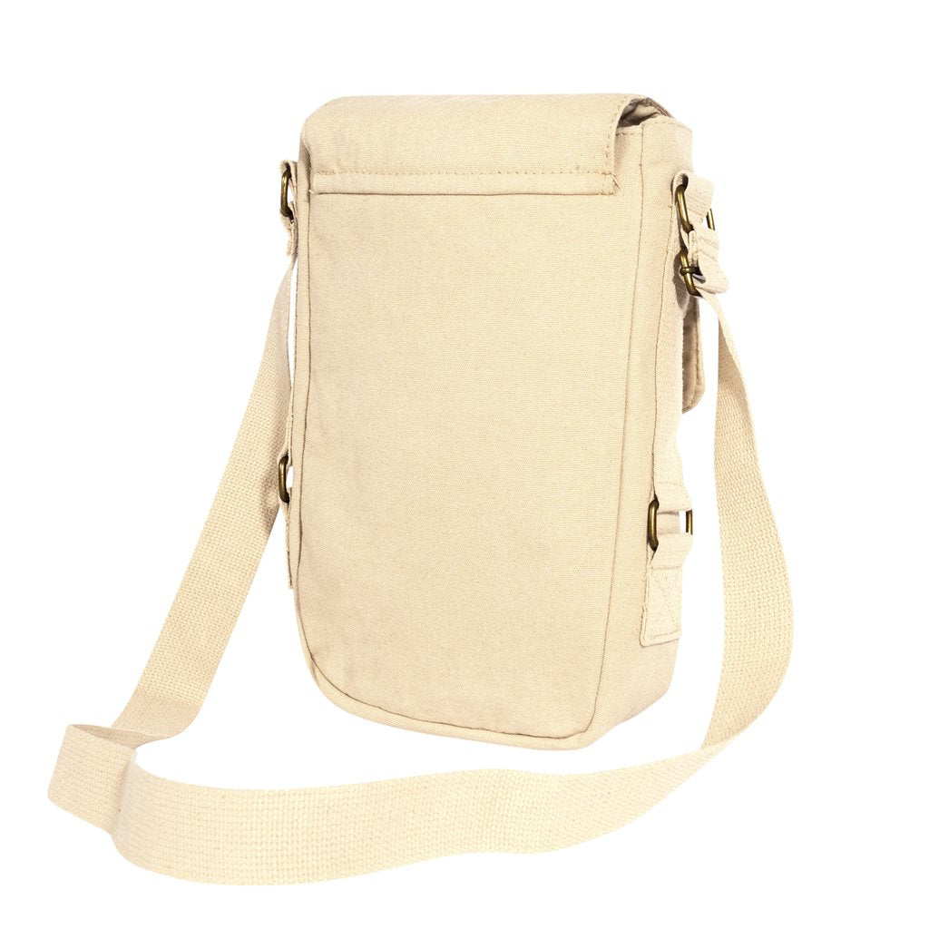 Bandolera khaki estilo army para tablet iPad 29x19x5 cm