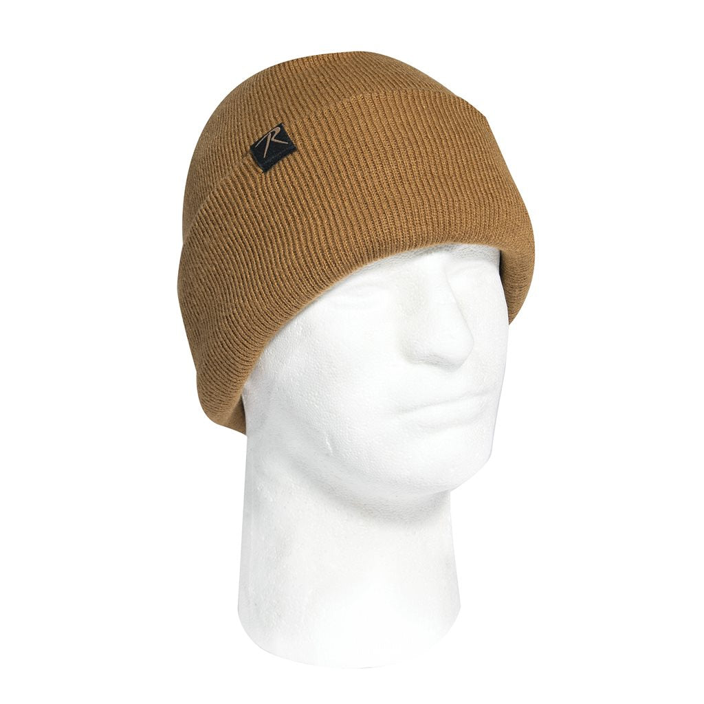 Gorro SHERPA negro extra forrado, tejido de invierno con forro de pelo, talla única