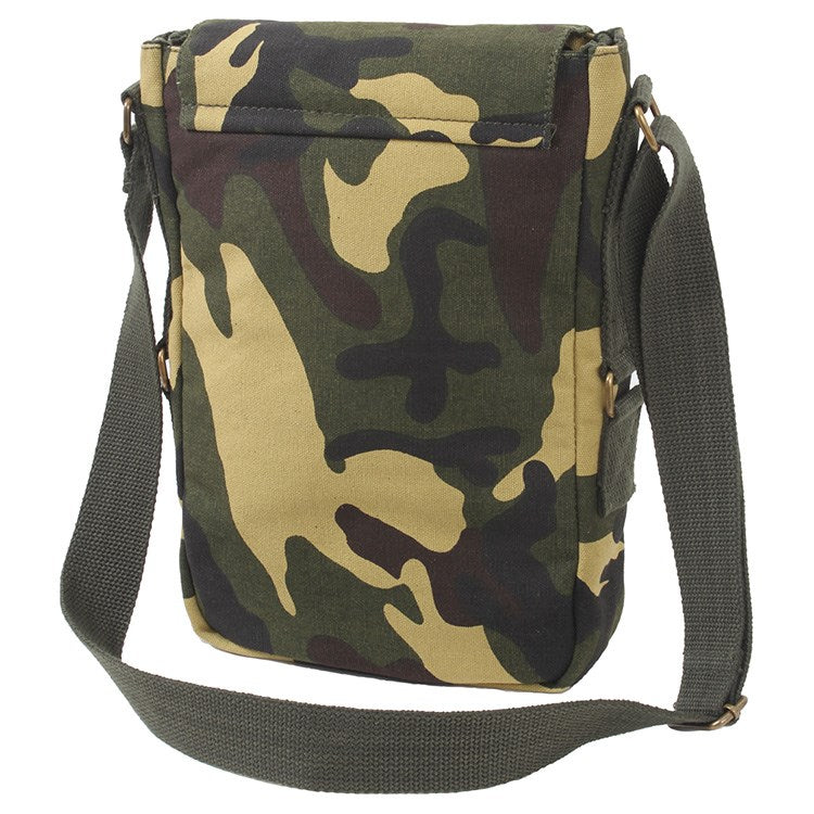 Bandolera khaki estilo army para tablet iPad 29x19x5 cm