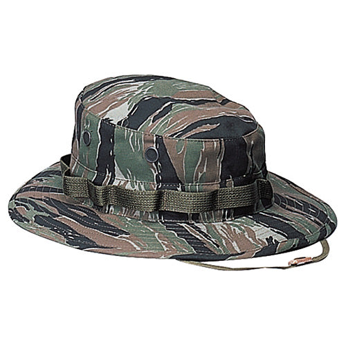Sombrero Boonie CAMO con patrón de camuflaje, vista general del sombrero