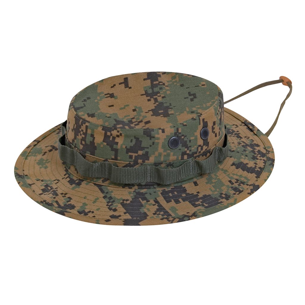 Sombrero Boonie Digital Woodland, camuflaje digital, imagen del producto