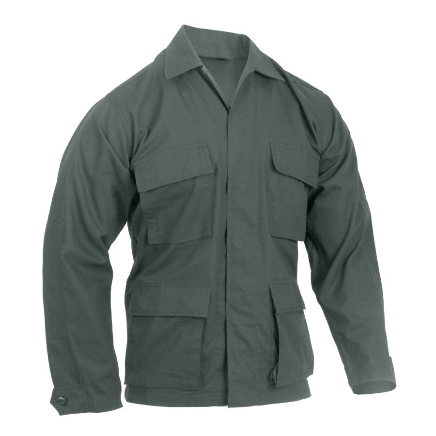 Chaqueta BDU Rothco verde 100% algodon rip-stop