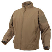 Chaqueta SPEC OPS Softshell Coyote, táctica en 100% poliéster impermeable
