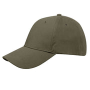 Gorra baseball de bajo perfil, cinco paneles, banda de sudor acolchada y correa ajustable con hebilla metálica