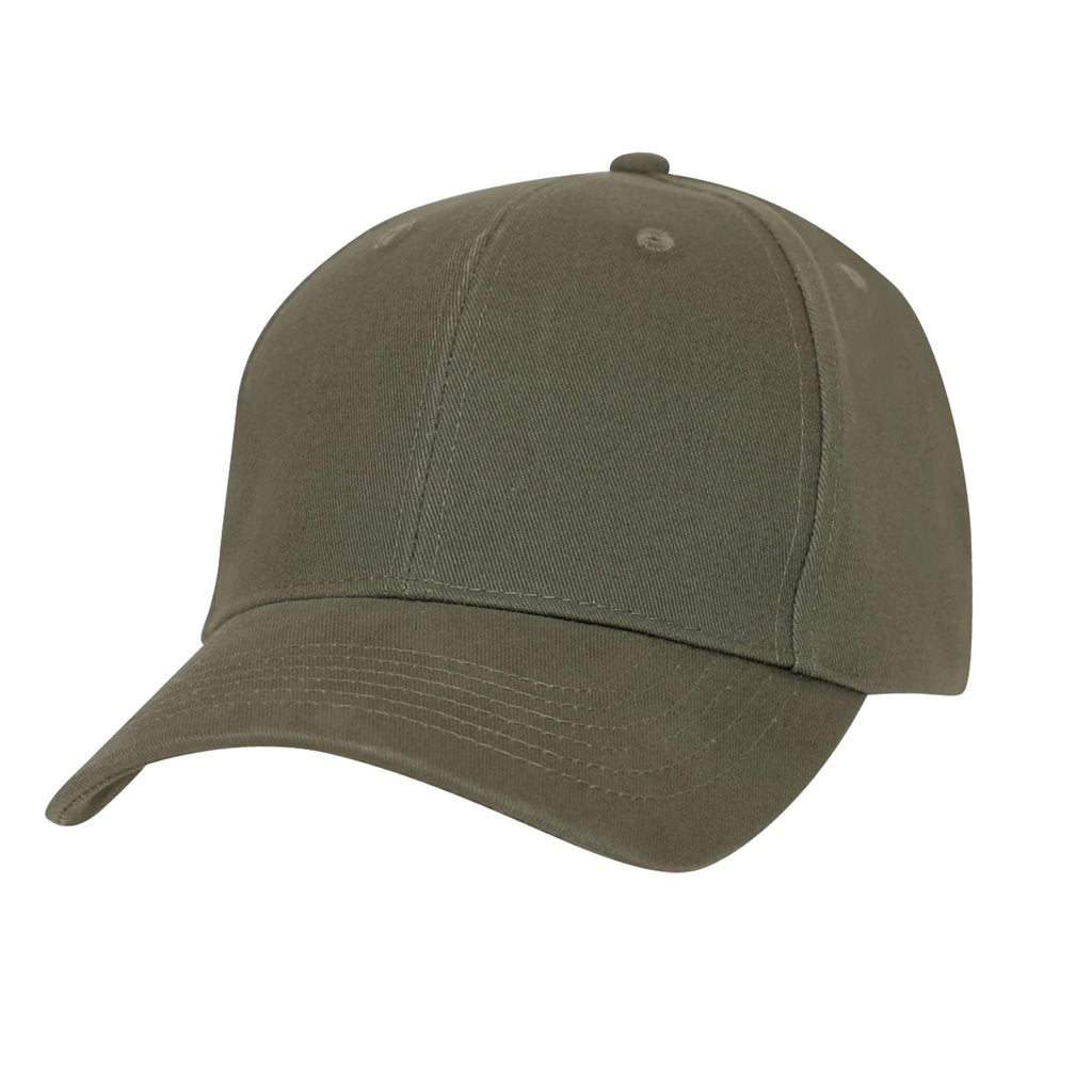 Gorra baseball de bajo perfil, cinco paneles, banda de sudor acolchada y correa ajustable con hebilla metálica
