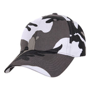 Gorra de béisbol Supreme Low en camuflaje blanco y negro