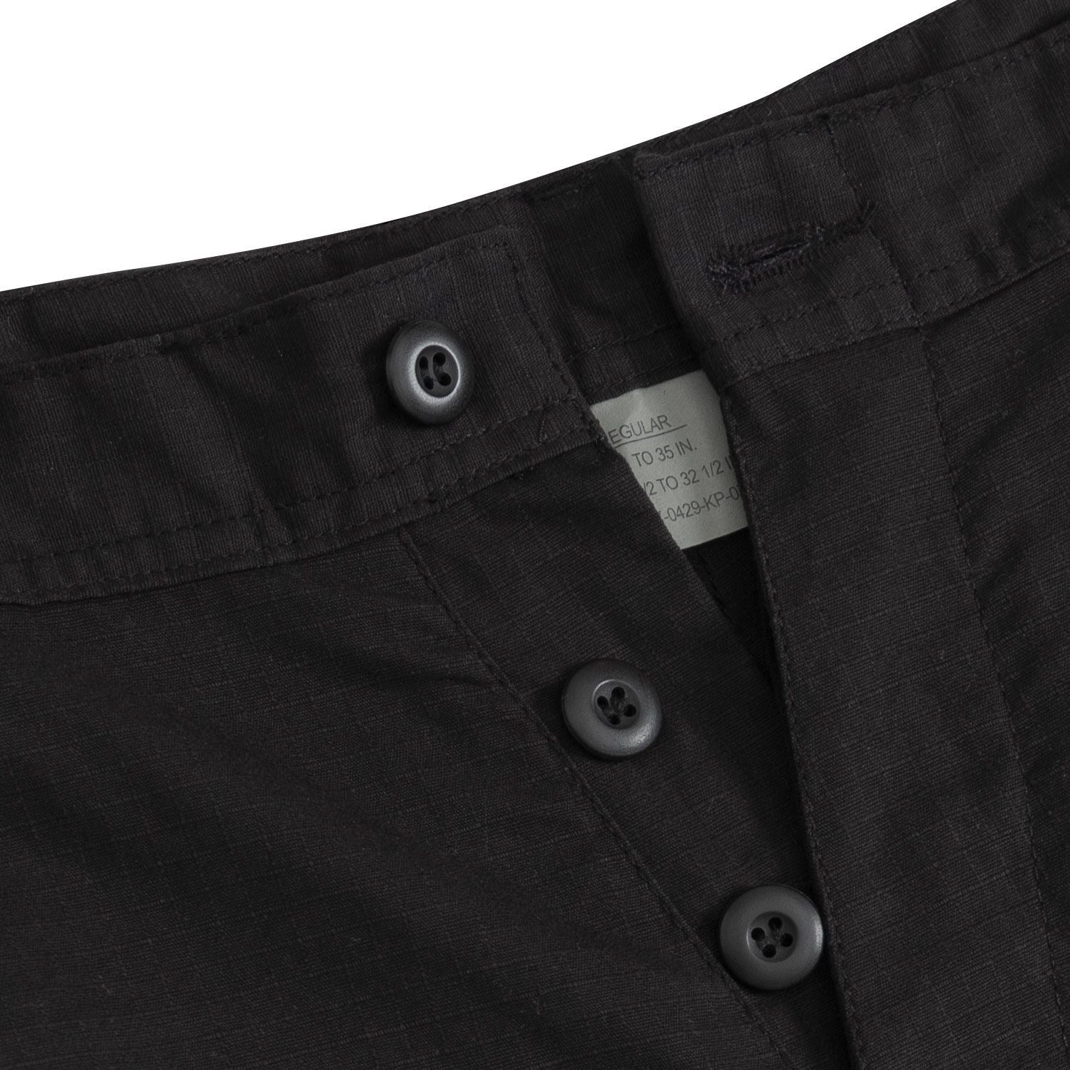 Pantalones BDU rip-stop negros Rothco