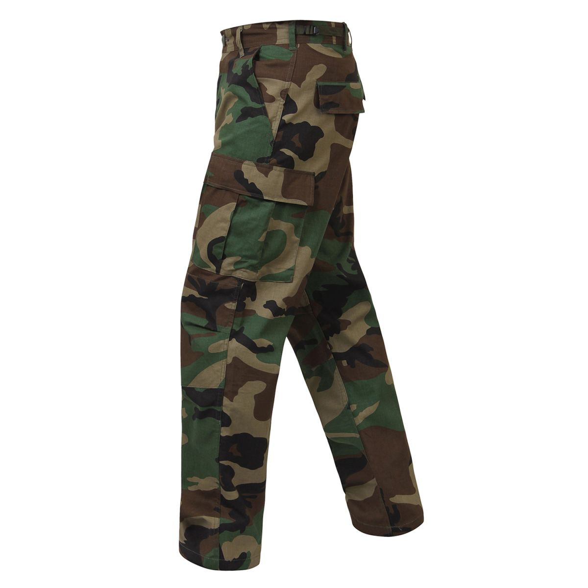 Pantalones BDU Rothco patrón Woodland en algodón rip-stop