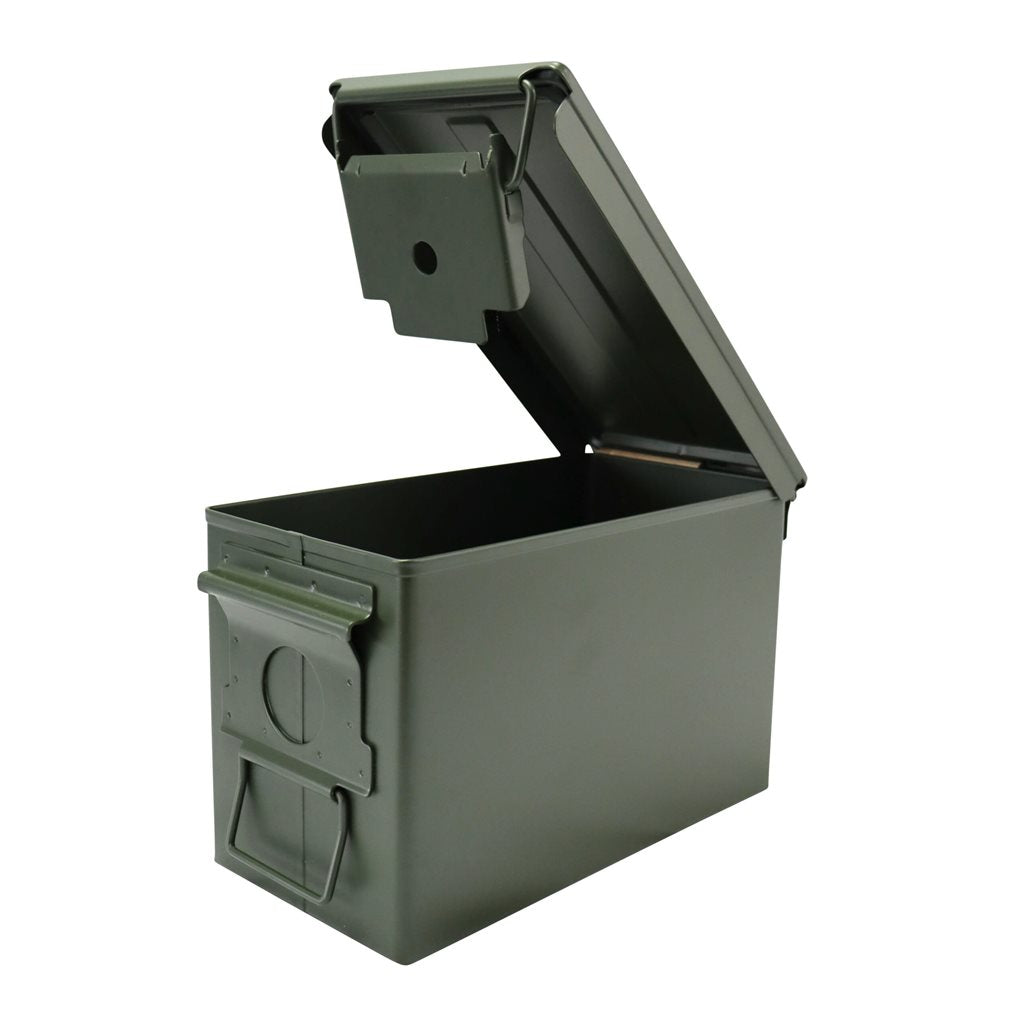 Caja de munición US M2A1 CAL.50 verde 27x18x14 cm gr.2