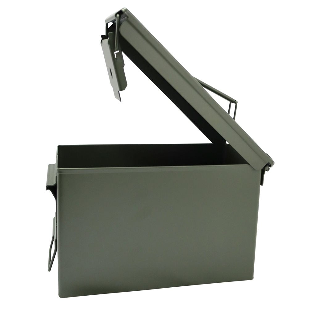 Caja de munición US M2A1 CAL.50 verde 27x18x14 cm gr.2
