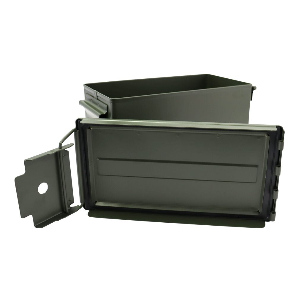 Caja de munición US M2A1 CAL.50 verde 27x18x14 cm gr.2