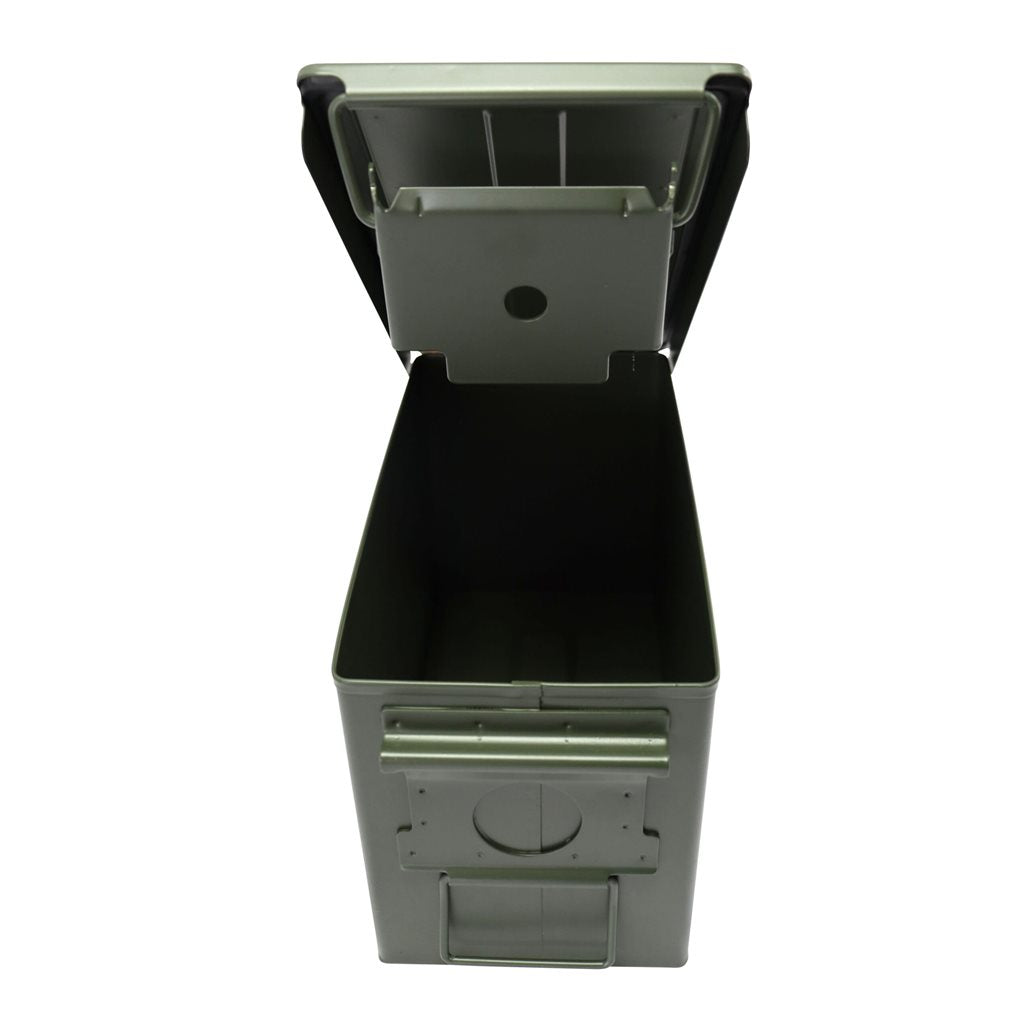 Caja de munición US M2A1 CAL.50 verde 27x18x14 cm gr.2