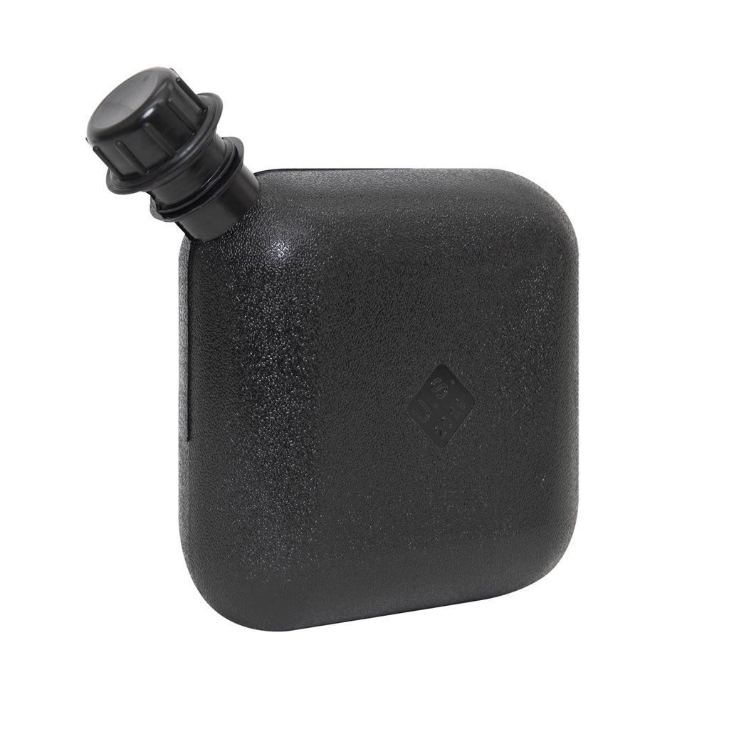 Cantimplora de campo estilo US 2 Qt (casi 2 L) color negra