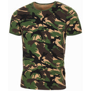 Camiseta holandesa DPM usada, manga corta, 100% algodón