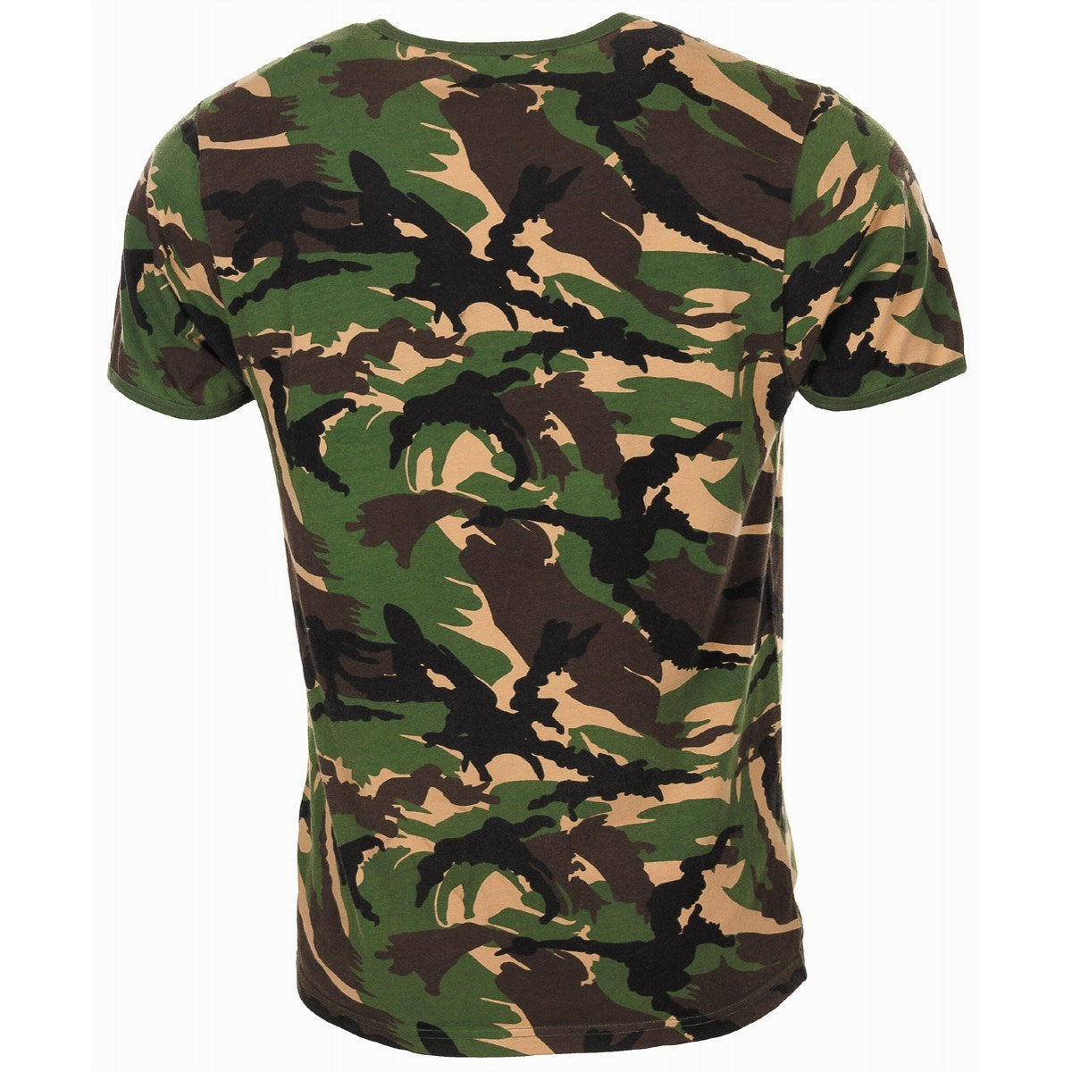Camiseta holandesa DPM usada, manga corta, 100% algodón