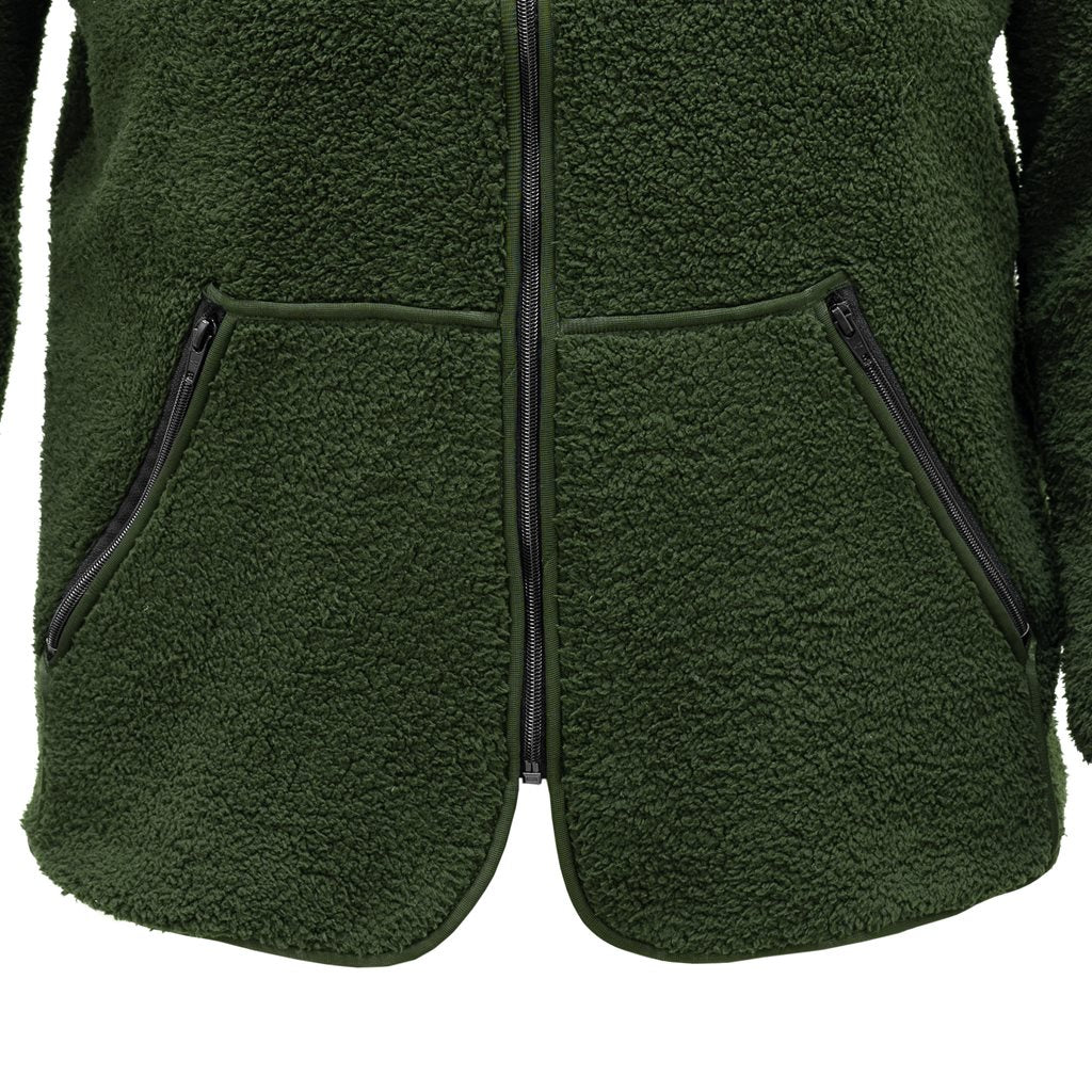 Chaqueta militar holandesa BEAR verde usada, forro aislante de invierno