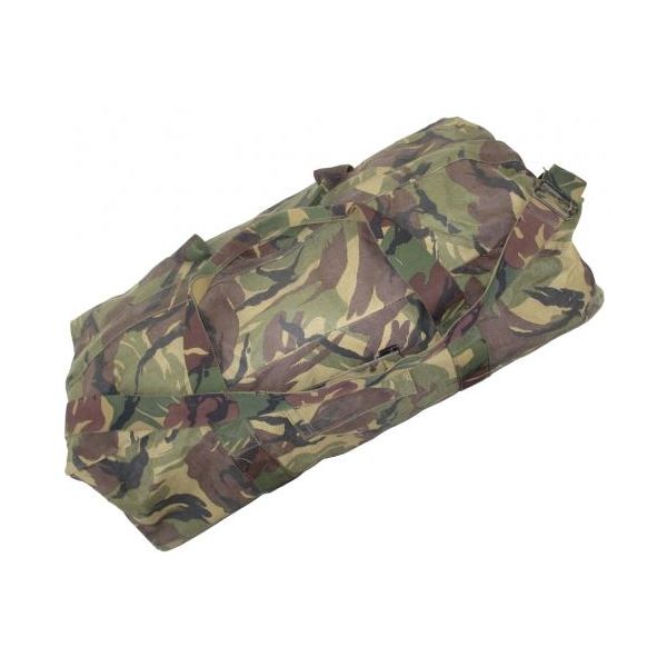 Bolsa de transporte militar holandesa DPM usada, aprox. 85 x 34 x 32 cm