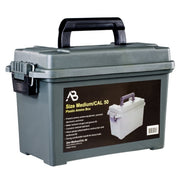 Caja de munición plástica AMMO BOX US Cal.50 35x18x22 cm