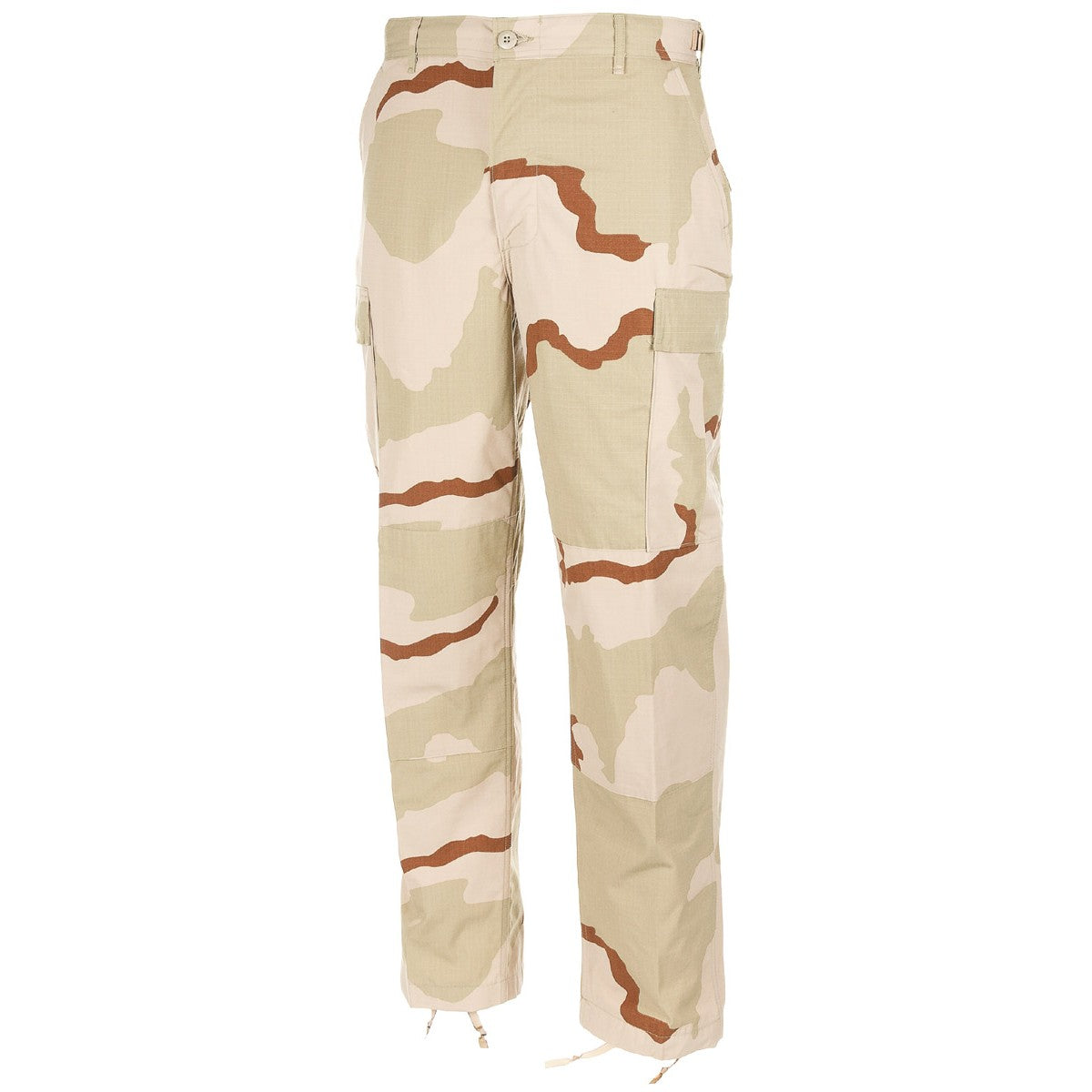 Pantalones US BDU 3-color desert usados con bolsillos y refuerzos