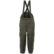 Pantalones térmicos austríacos verdes con tirantes - excedente militar