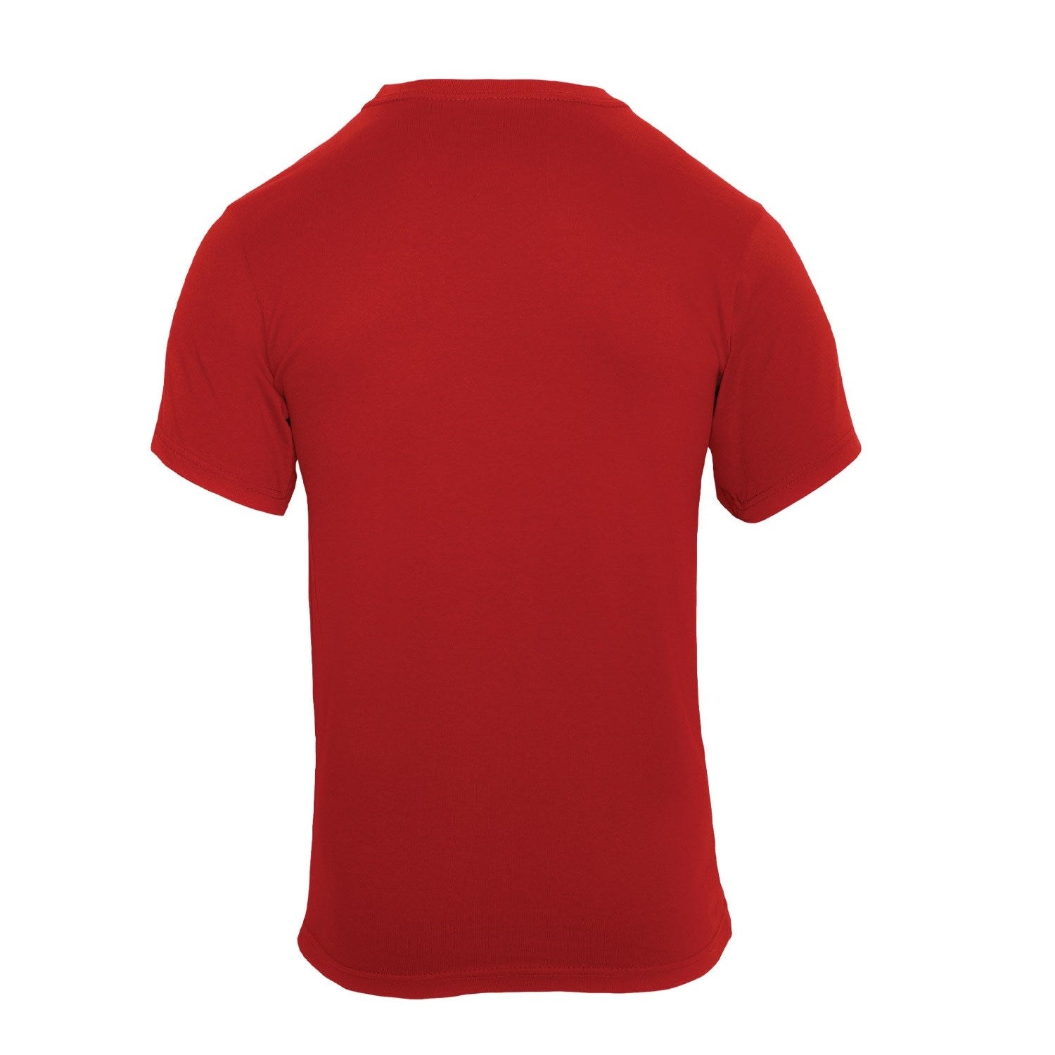 Camiseta roja con inscripción MARINES, licencia oficial USMC, 60% algodón 40% poliéster